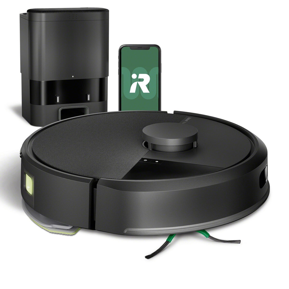 Imagem 0 de Recondicionado - Grade B - Robot Aspirador Irobot Roomba® Combo 105 + Base Auto Empty com Autonomia de 120 min - Preto