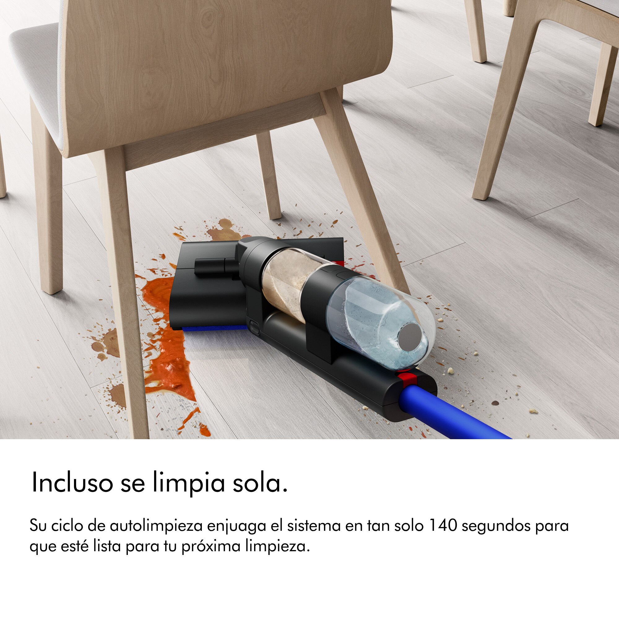 Recondicionado - Grade A - Mopa Eléctrica Dyson Wash G1 - Preto e Azul Azul-5