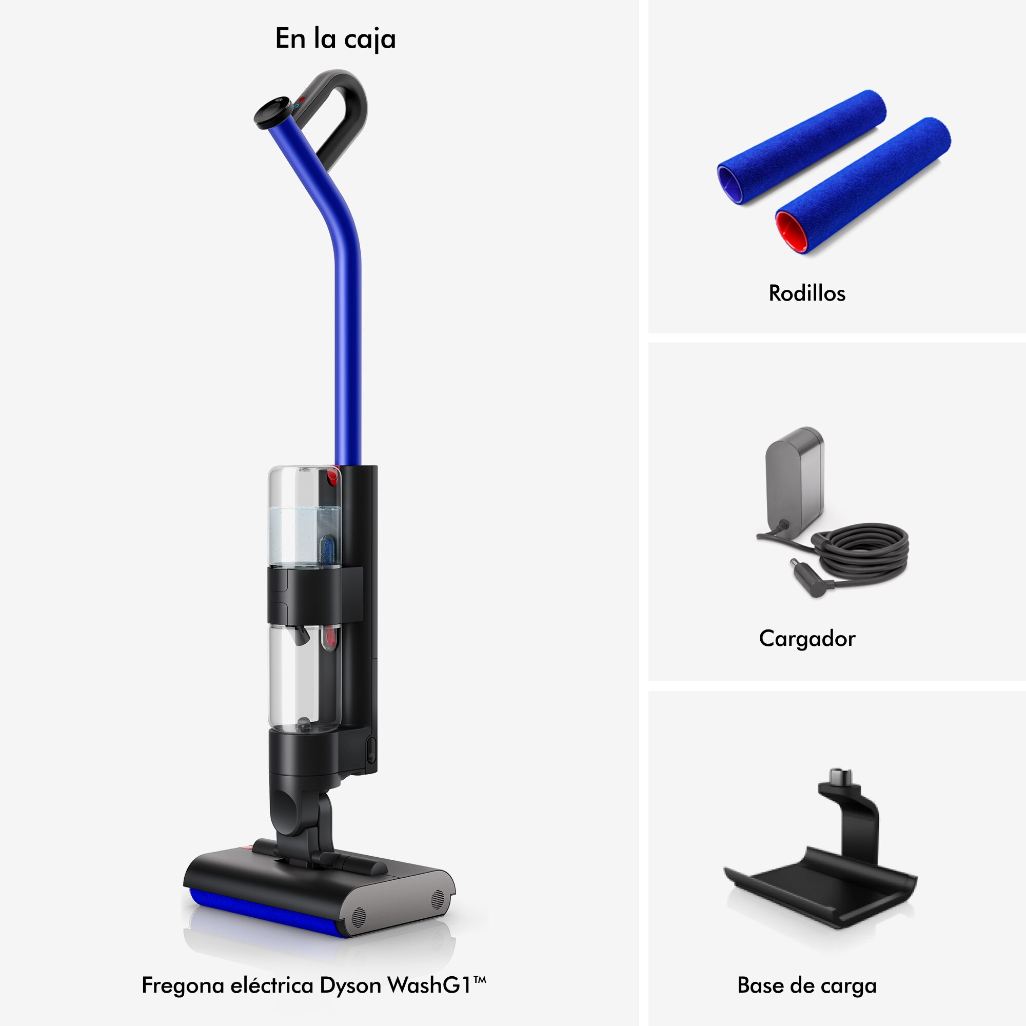 Recondicionado - Grade A - Mopa Eléctrica Dyson Wash G1 - Preto e Azul Azul-10
