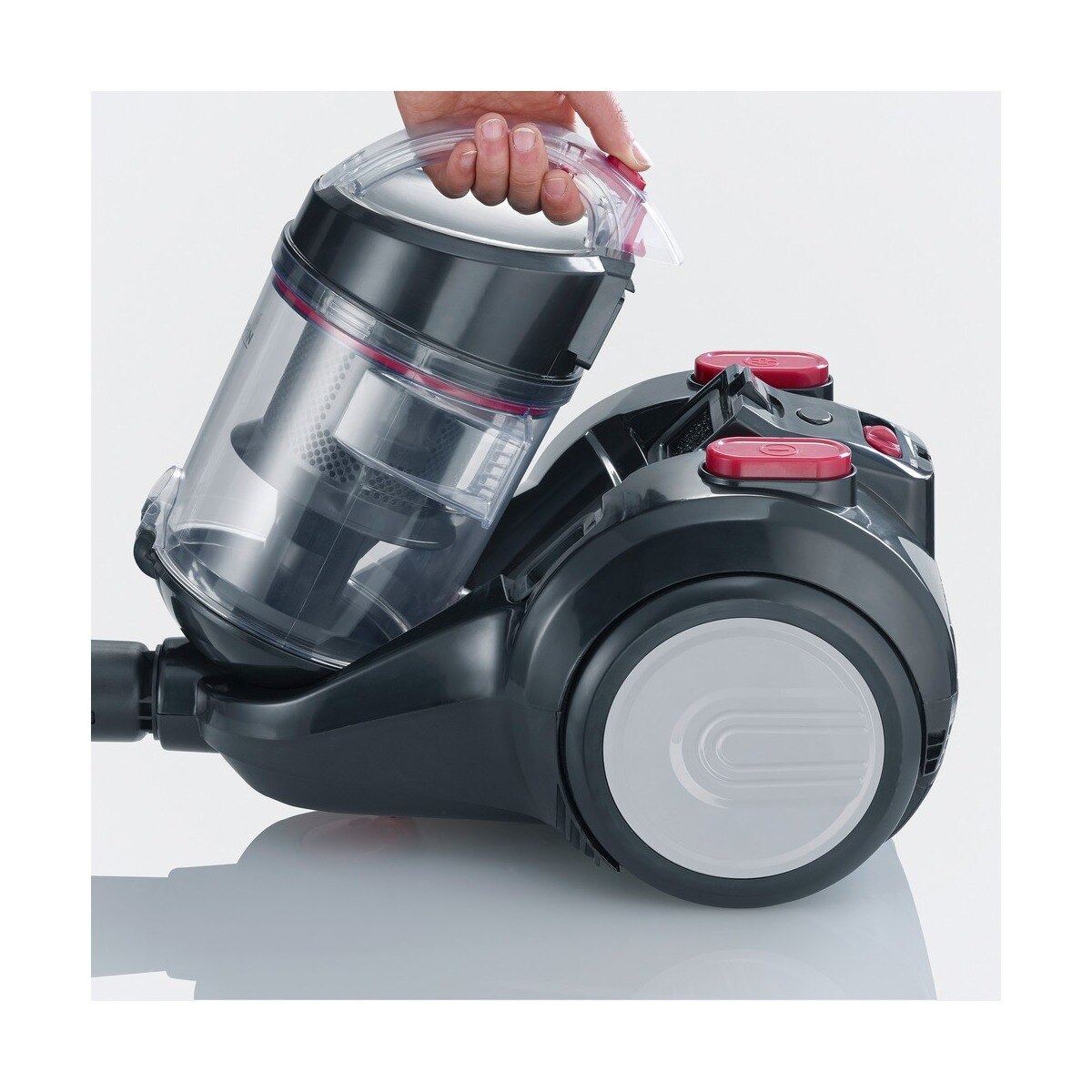 Recondicionado - Grade A - Aspirador sem Saco Severin  Multiciclónico CY 7089 de 800 W e Capacidade de 2,1 Litros - Preto Preto-5