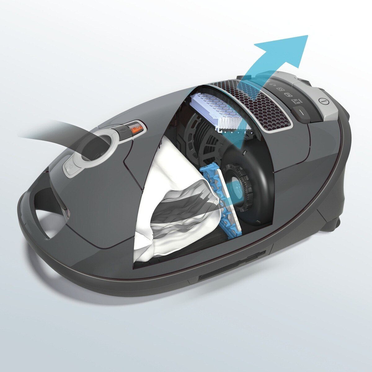 Recondicionado - Grade B - Aspirador C3 Complete Miele Parquet Power Line com filtro AirClean - Azul Marinho Azul-marinho-5