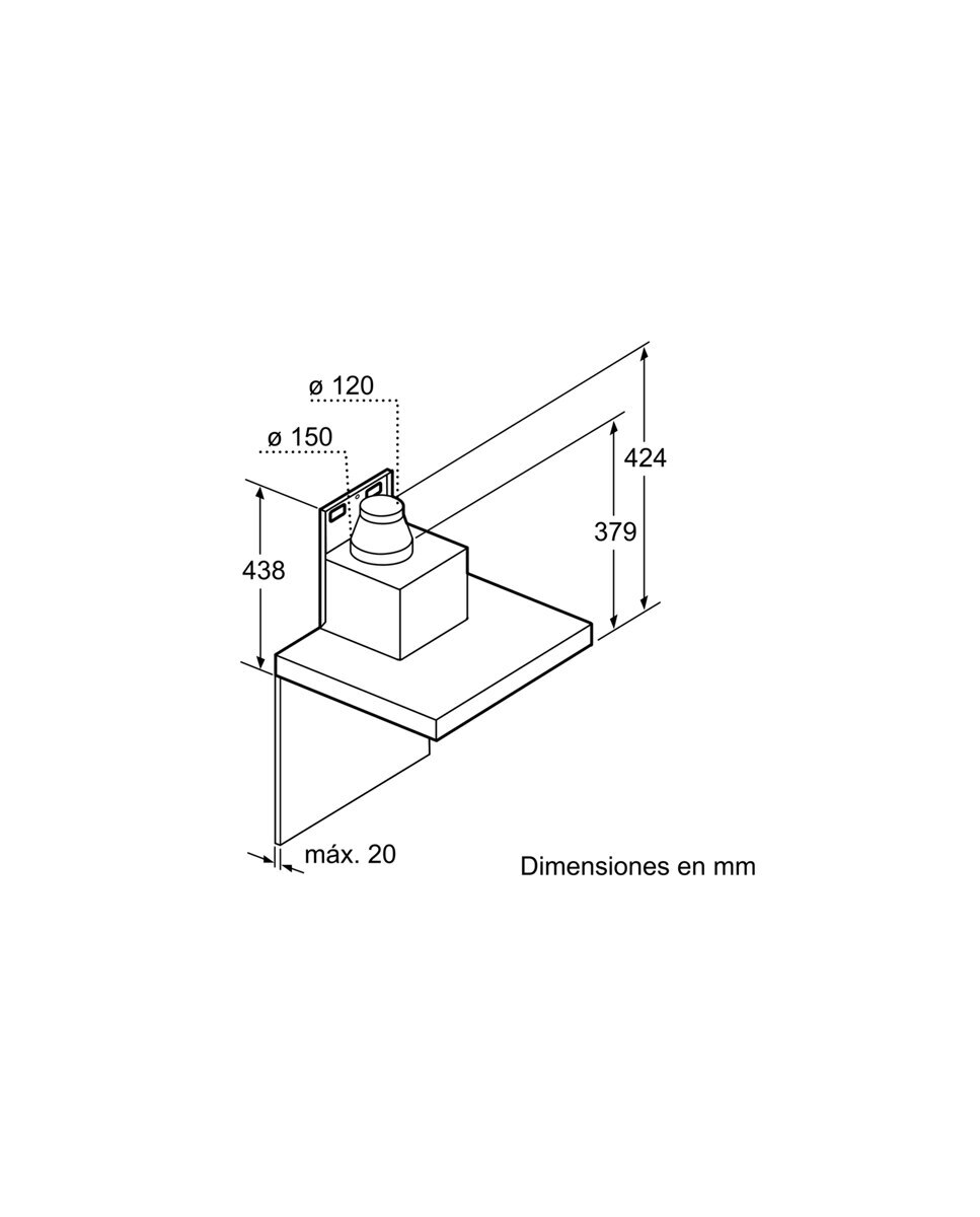 Recondicionado - Grade B - Exaustor de Parede Siemens iQ500 LC98BIP50 de 5 Velocidades e de 90 cm - Inox Inox-6