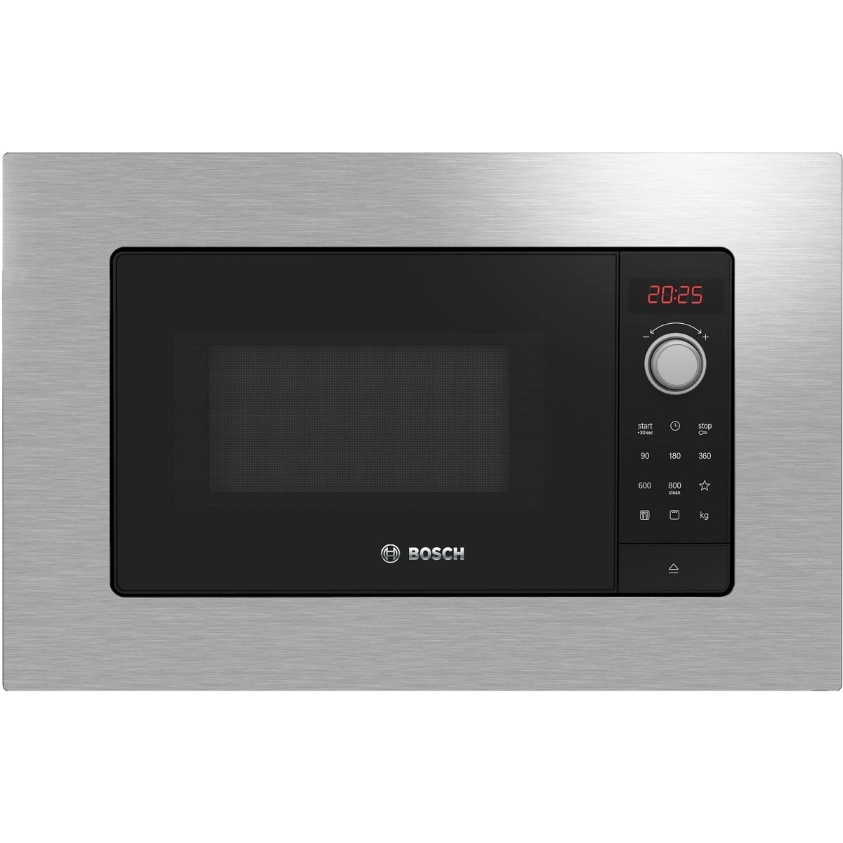 Imagem 0 de Recondicionado - Grade A - Micro-ondas Encastrável Bosch Série 2 BEL623MS3 Hidrolítico de 800 W e Capacidade de 20 Litros - Inox
