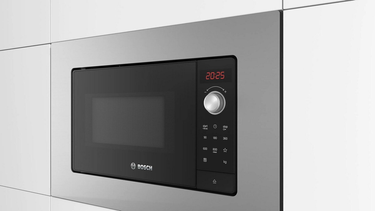 Recondicionado - Grade A - Micro-ondas Encastrável Bosch Série 2 BEL623MS3 Hidrolítico de 800 W e Capacidade de 20 Litros - Inox Inox-2