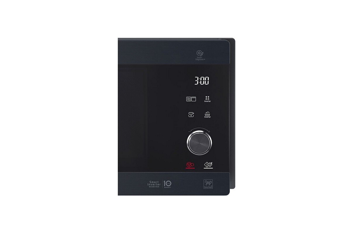 Recondicionado - Grade A - Micro-ondas com Grill LG MH6565CPW NeoChef™, Smart Inverter, EasyClean™ de 1000 W e Capacidade de 25 Litros - Preto Mate Preto-4