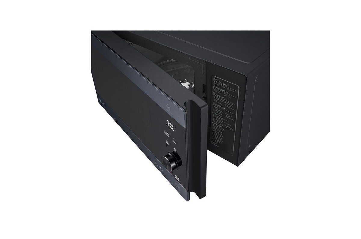 Recondicionado - Grade A - Micro-ondas com Grill LG MH6565CPW NeoChef™, Smart Inverter, EasyClean™ de 1000 W e Capacidade de 25 Litros - Preto Mate Preto-5
