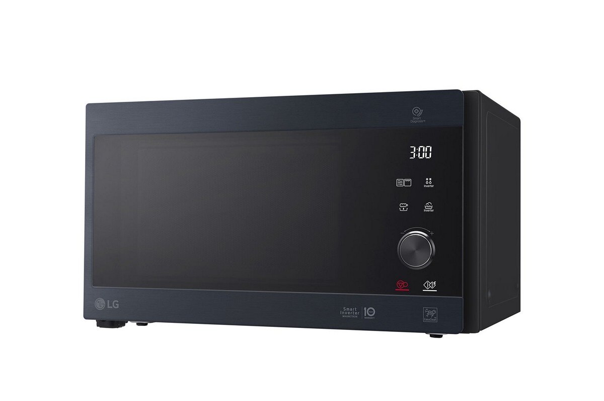 Recondicionado - Grade A - Micro-ondas com Grill LG MH6565CPW NeoChef™, Smart Inverter, EasyClean™ de 1000 W e Capacidade de 25 Litros - Preto Mate Preto-8