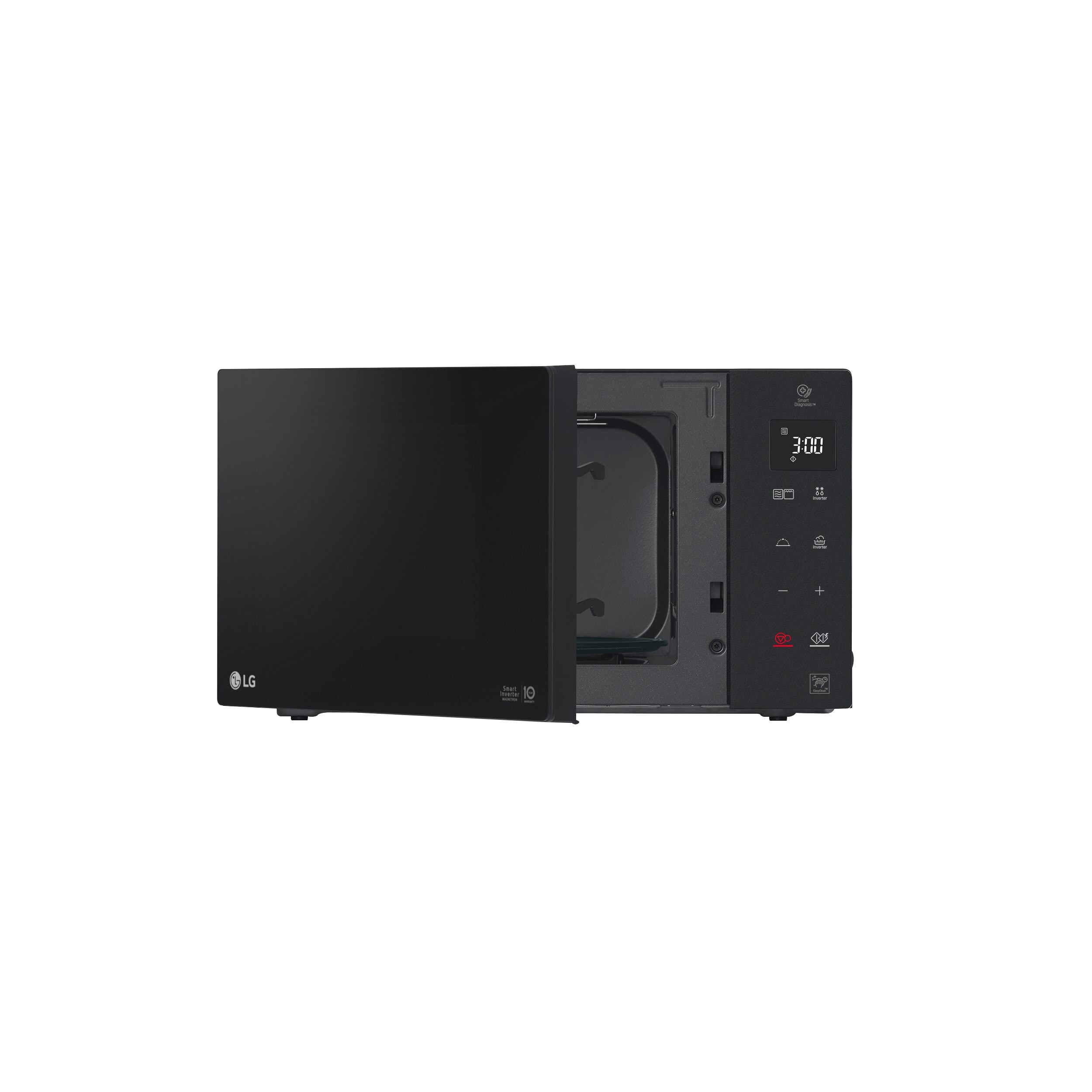 Recondicionado - Grade A - Micro-ondas com Grill LG MH6535GDS de 1000 W NeoChef Smart Inverter, EasyClean e Capacidade de 25 L - Preto Preto-3