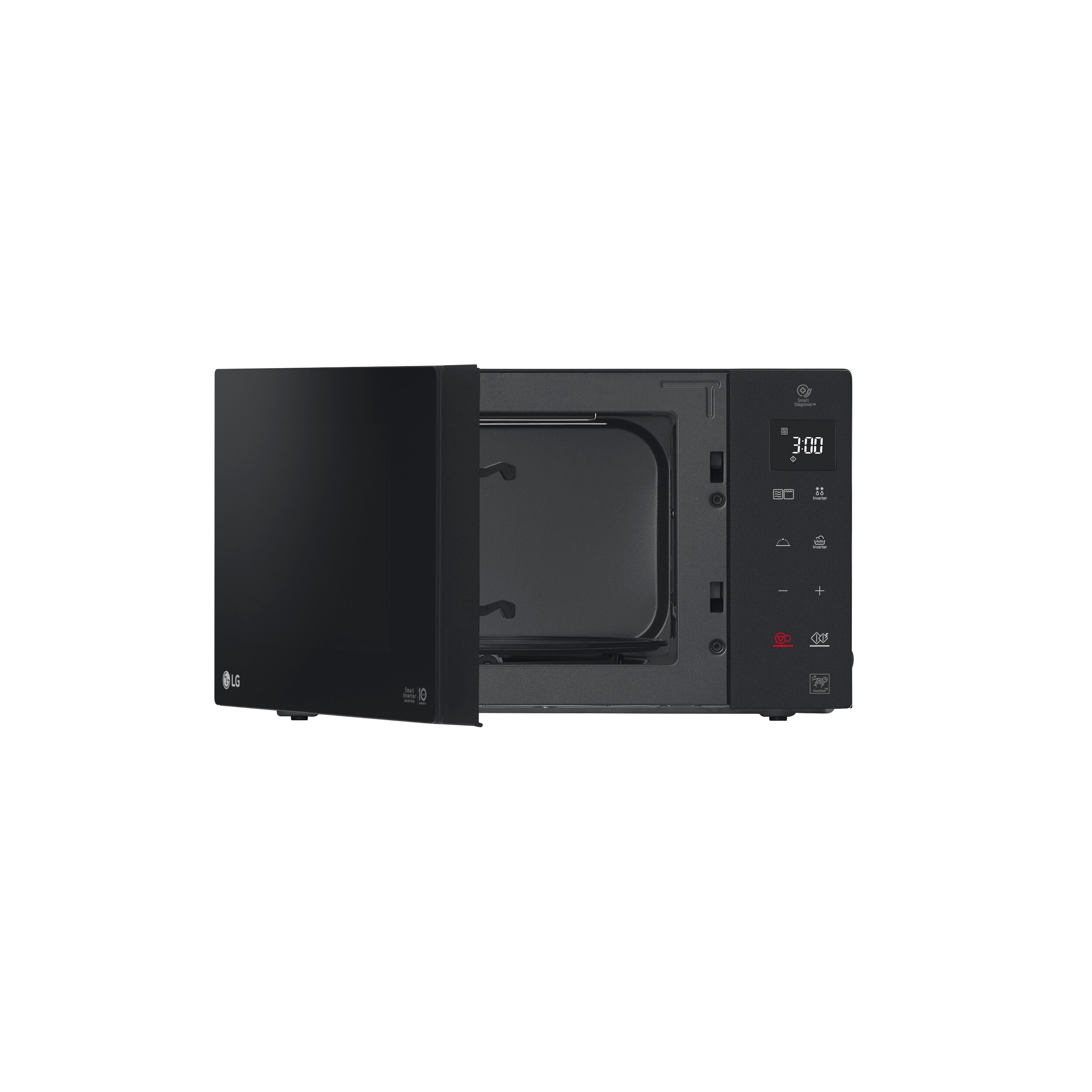 Recondicionado - Grade A - Micro-ondas com Grill LG MH6535GDS de 1000 W NeoChef Smart Inverter, EasyClean e Capacidade de 25 L - Preto Preto-4