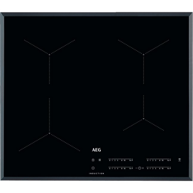 Imagem 0 de Recondicionado - Grade A - Placa de Indução AEG IKB64431FB de 4 Zonas e de 60 cm - Preto