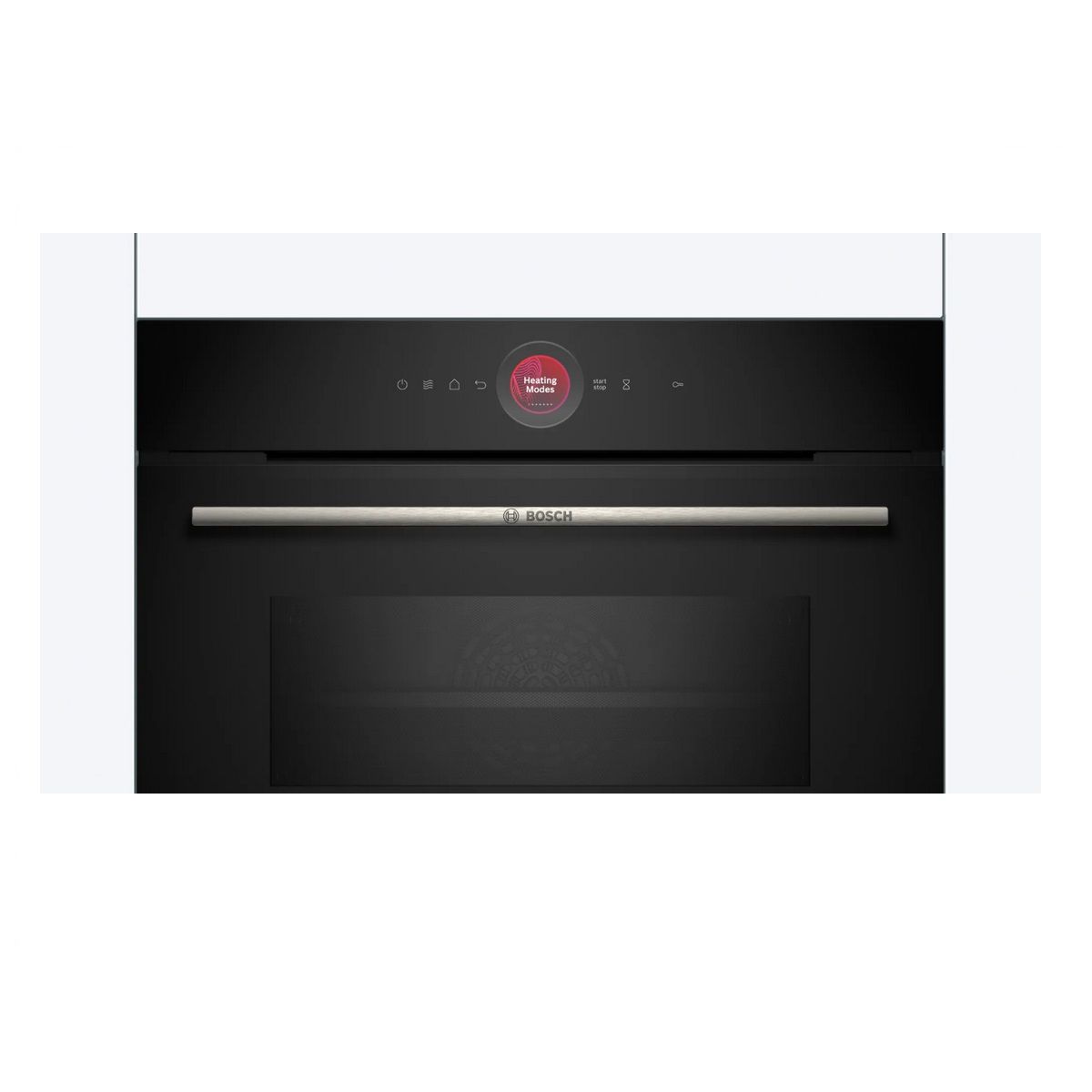 Recondicionado - Grade A - Forno Compacto com Micro-ondas Encastrável Bosch Serie 8 CMG7241B1 Hidrolítico e de 45 Litros - Preto Preto-2