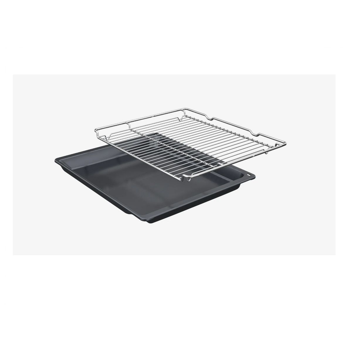 Recondicionado - Grade A - Forno Compacto com Micro-ondas Encastrável Bosch Serie 8 CMG7241B1 Hidrolítico e de 45 Litros - Preto Preto-6