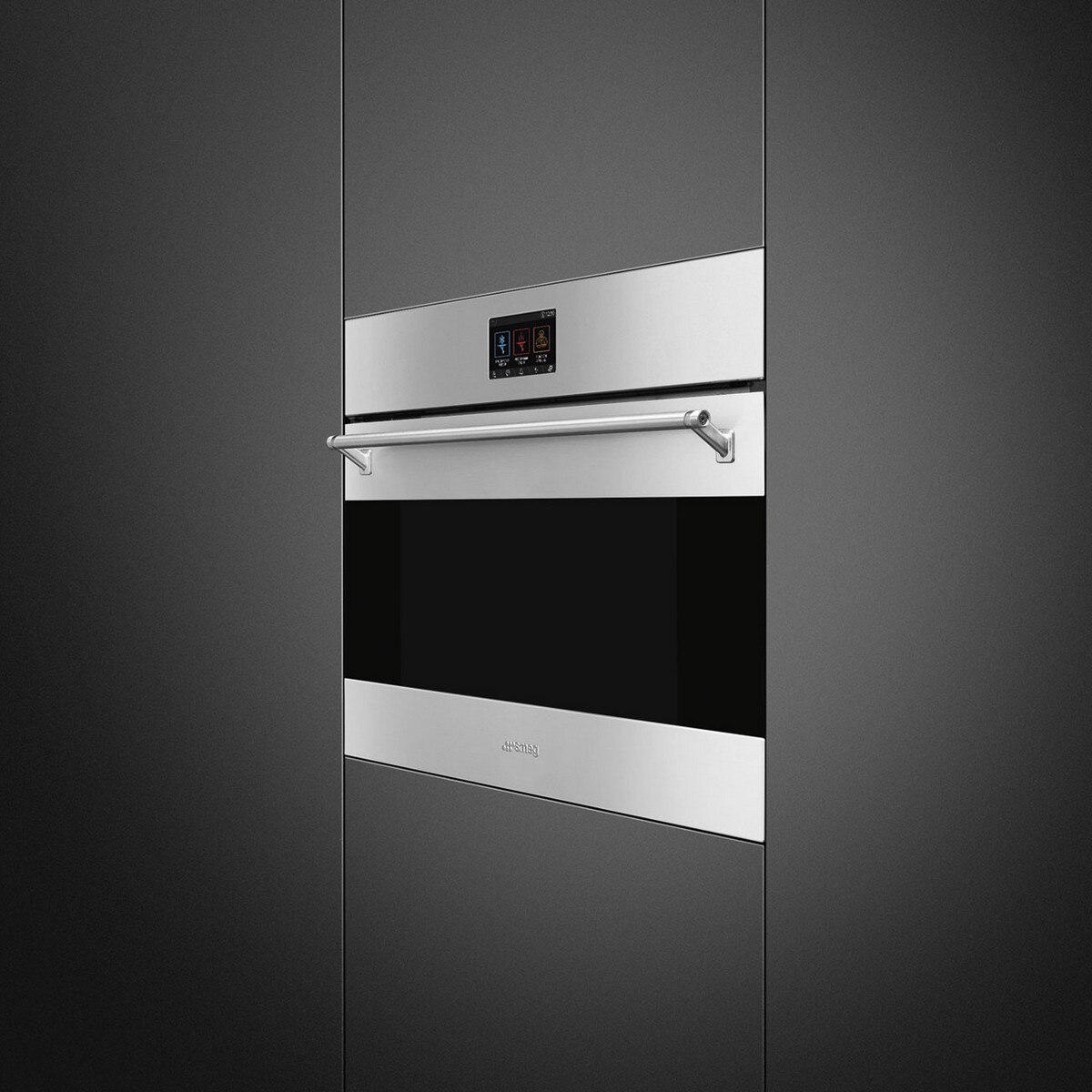 Recondicionado - Grade A - Abatedor de Temperatura Smeg Classica SBC4304X Ventilado Compacto de 45 cm - Aço Inox Inox-2