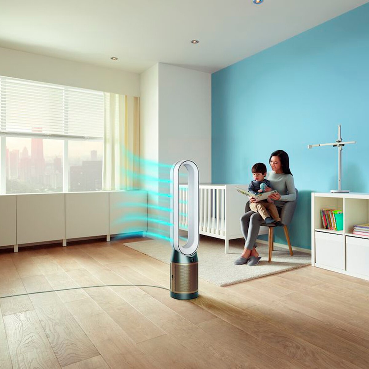 Recondicionado - Grade B - Purificador de Ar e Ventilador Dyson Purifier Cool Formaldehyde™ 369876-01 - Branco e Dourado Branco / Ouro-10