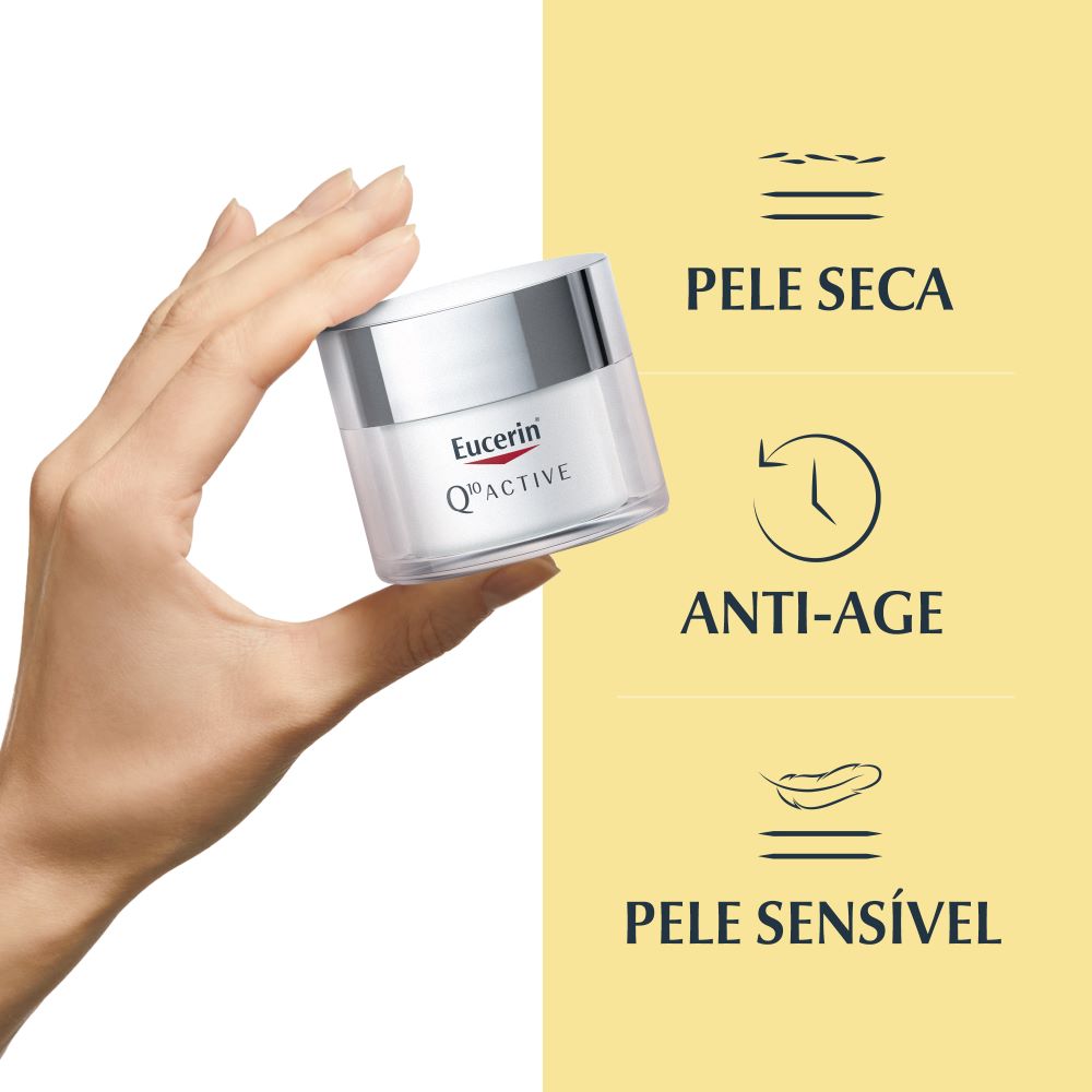 Creme de Dia Q10 Active FPS 15 Pele Seca Sensível - 50 ml 3