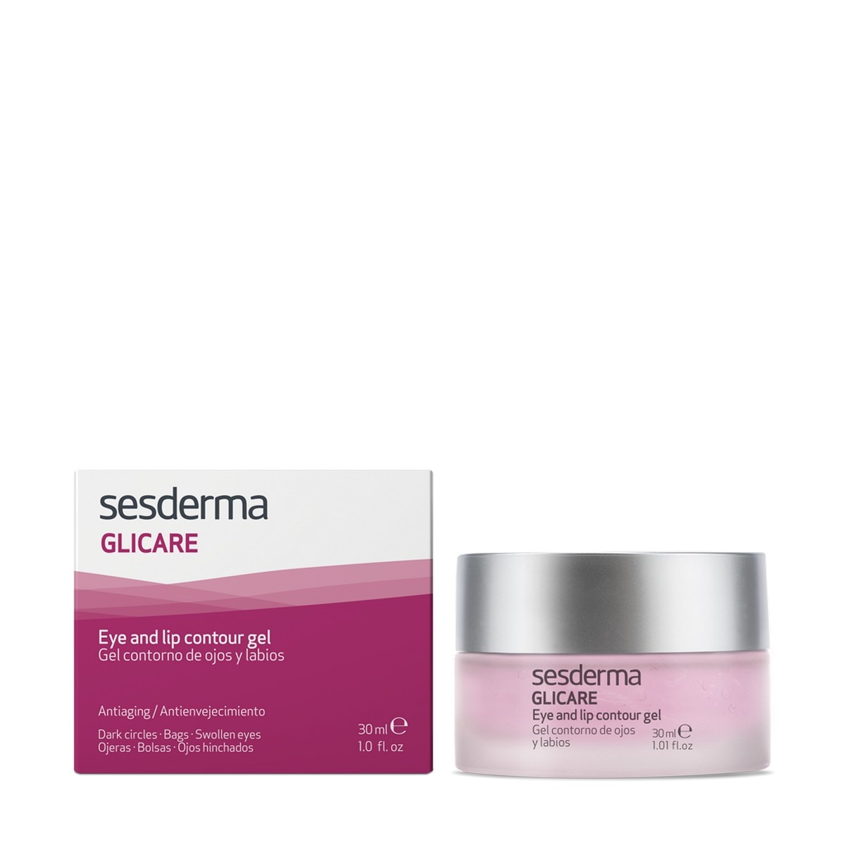 Gel Contorno de Olhos e Lábios Glicare - 30 ml 2