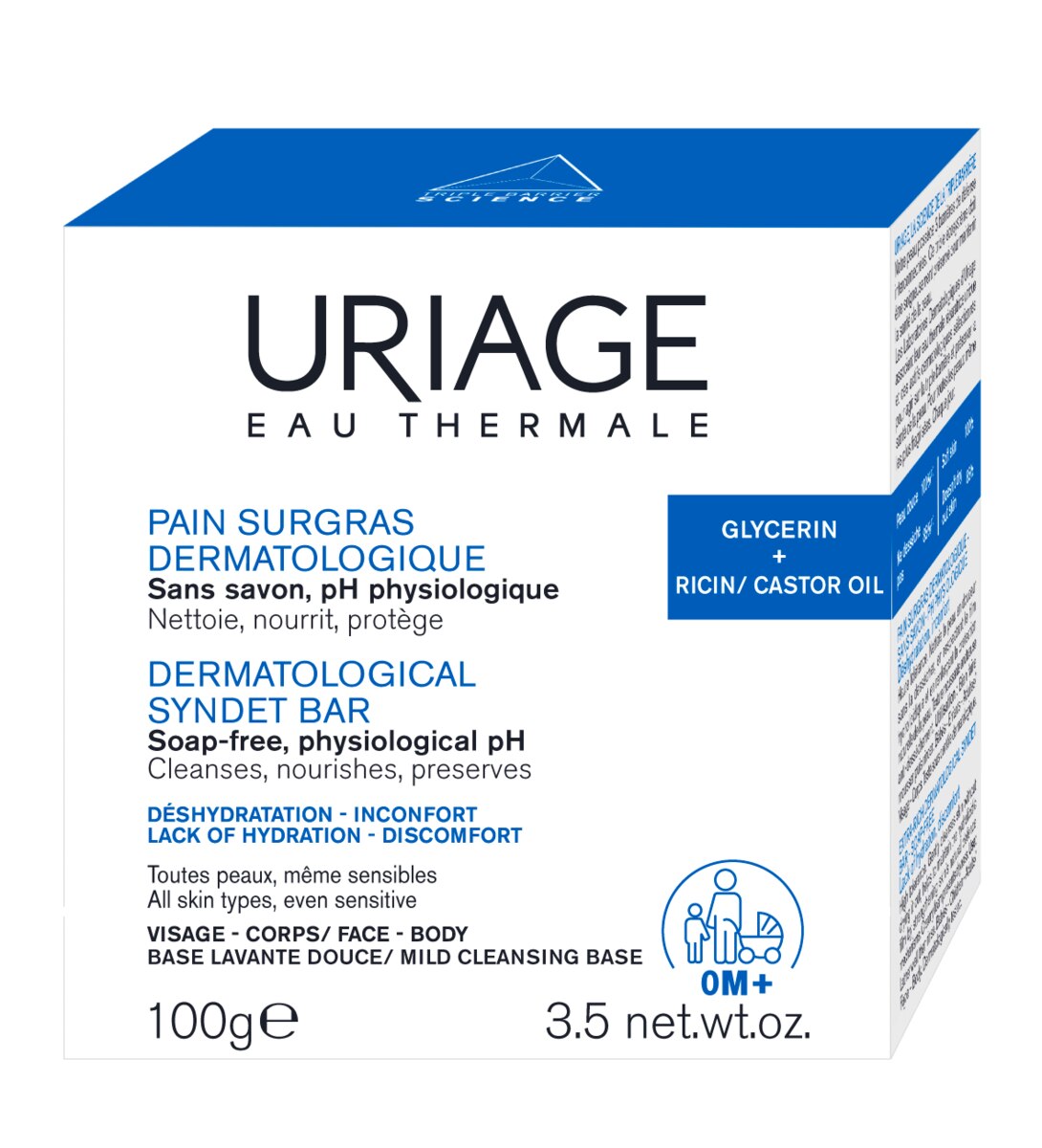 Imagem 0 de Sabonete Pain Surgras Dermatologique 100g Uriage