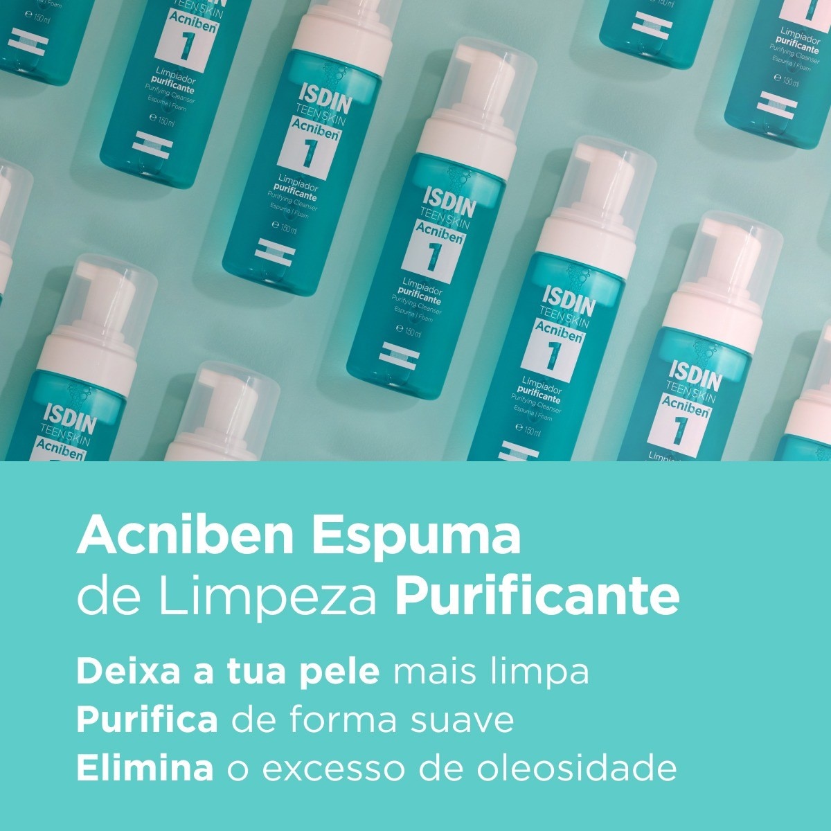 Espuma de Limpeza Facial Purificante Acniben - 150 ml 2