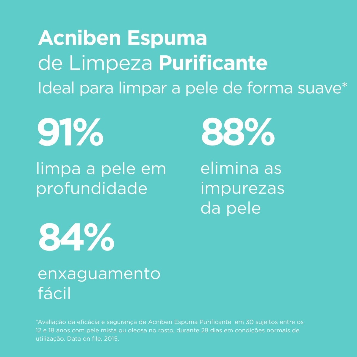 Espuma de Limpeza Facial Purificante Acniben - 150 ml 4