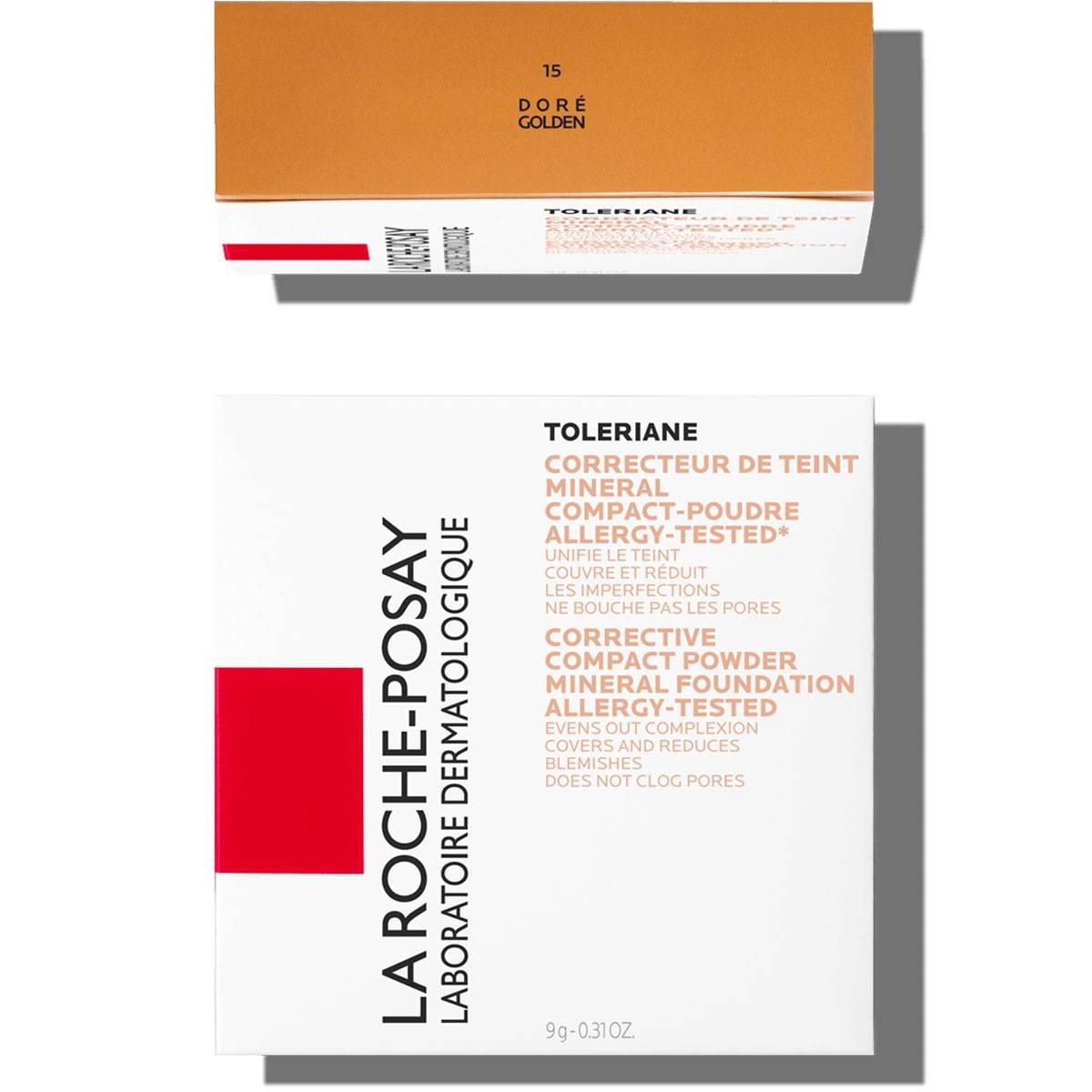Base de Maquilhagem Corrector Compacto Toleriane Teint 9,5 g La Roche Posay - 11 Bege-claro 15 Golden-2