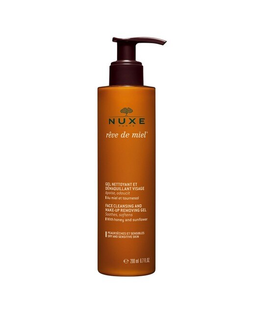 Gel de Limpeza e Desmaquilhante facial Rêve de Miel 200ml Nuxe 1
