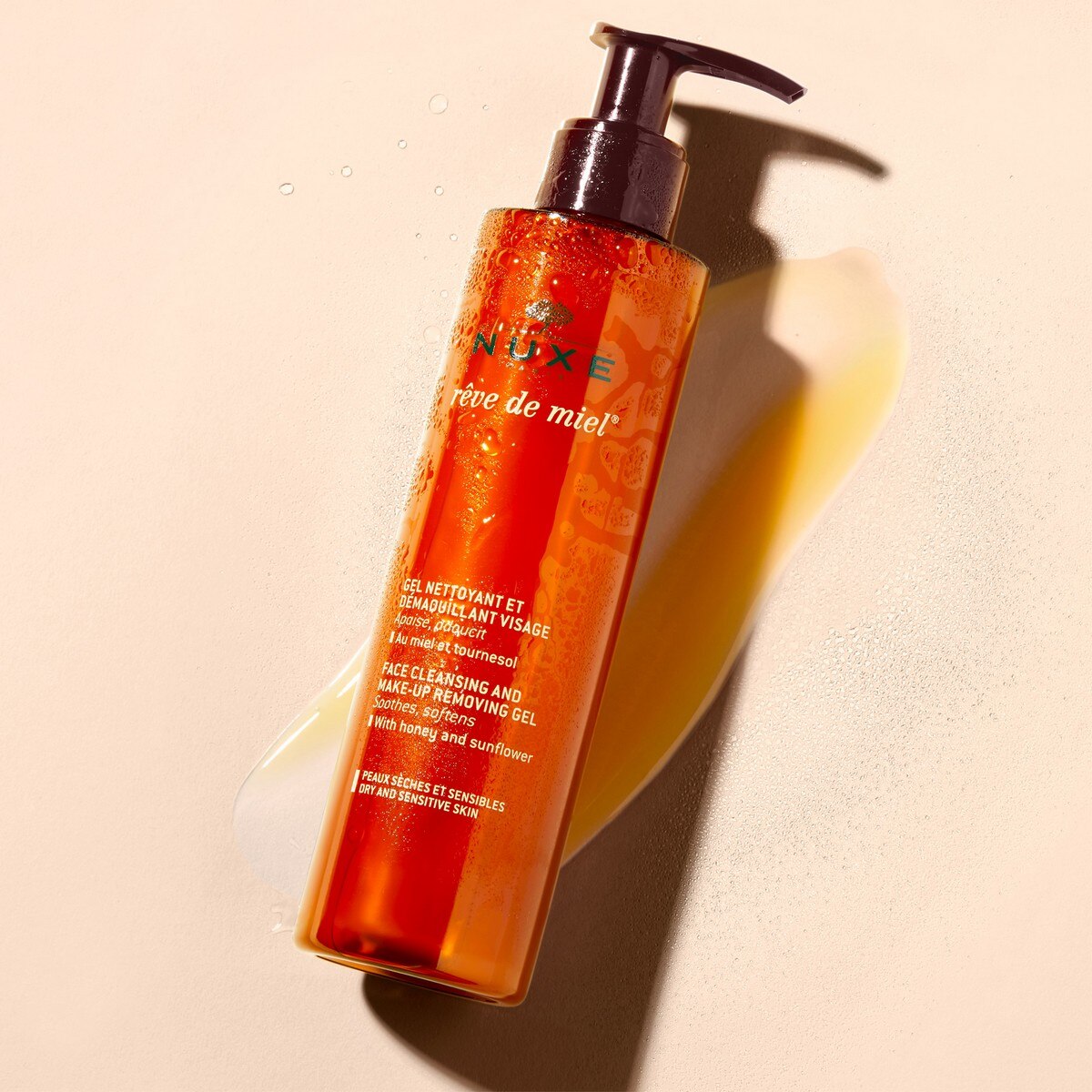 Gel de Limpeza e Desmaquilhante facial Rêve de Miel 200ml Nuxe 2