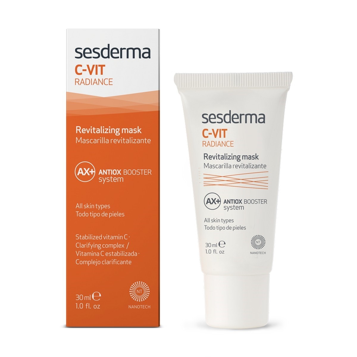 Máscara facial revitalizante C-VIT Radiance Sesderma 1