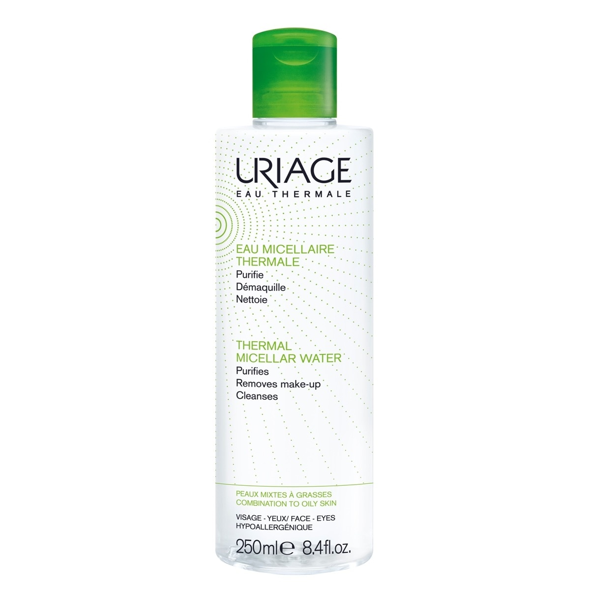 Água Termal Micelar Pele mista a oleosa 250ml Uriage 1