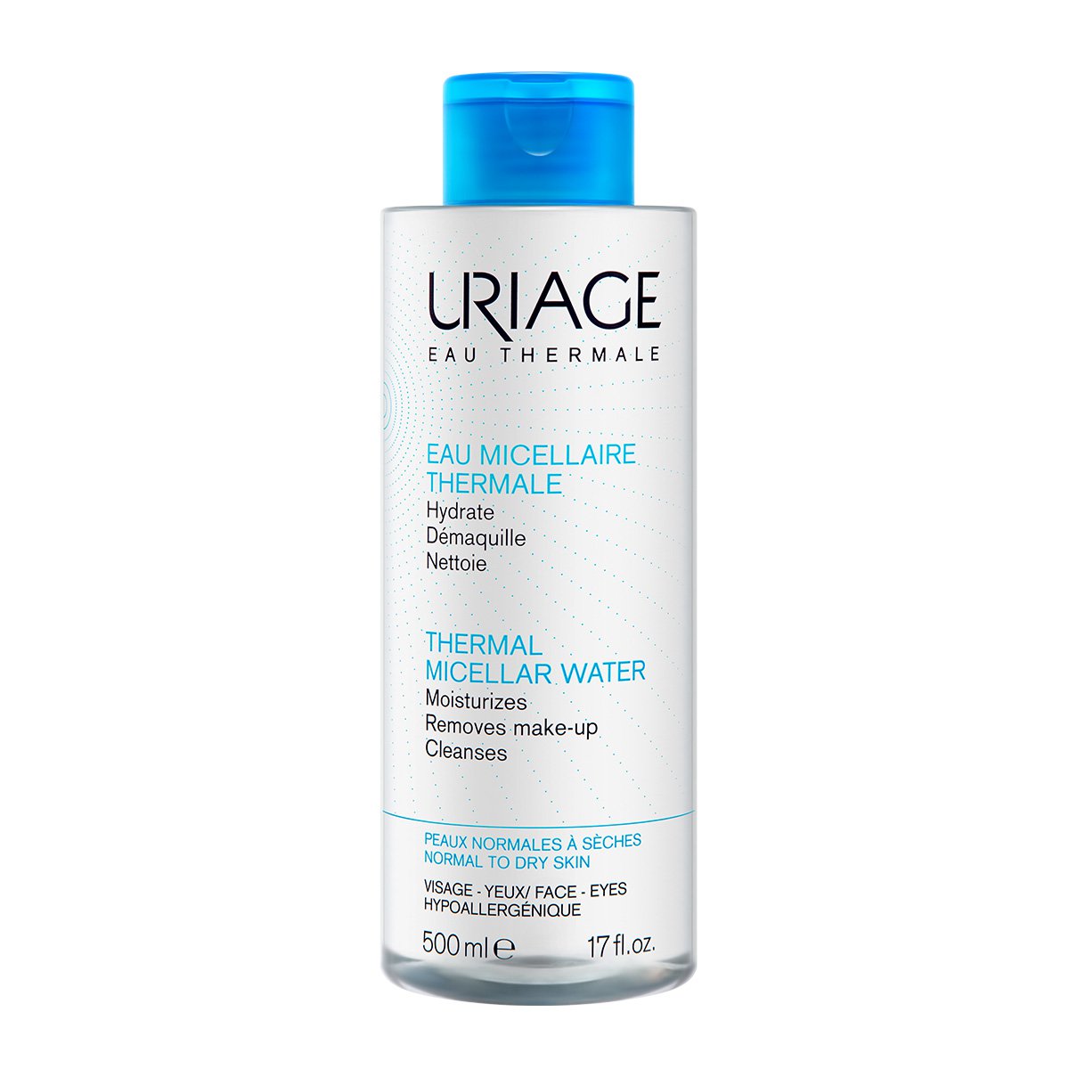 Água Termal Micelar Pele normal a seca 500ml Uriage 1