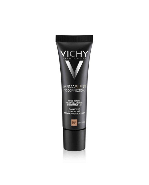 Base Fluída Correction Alisadora Dermablend 16H - 30 ml 55 Bronze-1