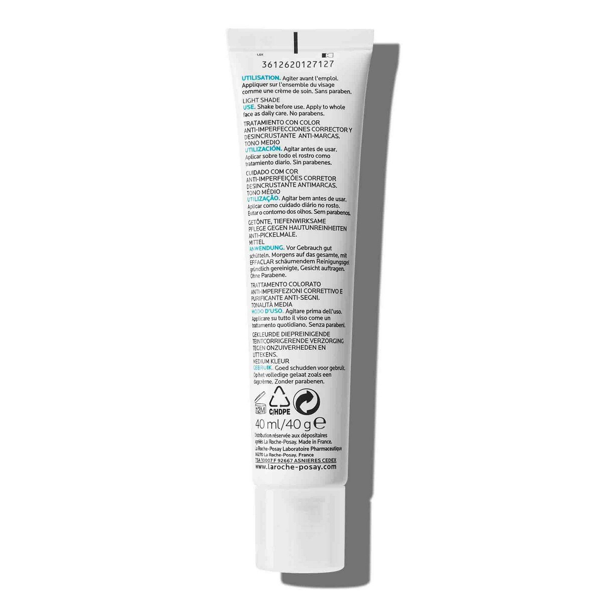 Creme com Cor Effaclar Duo (+) Unifiant - 40 ml Light-2