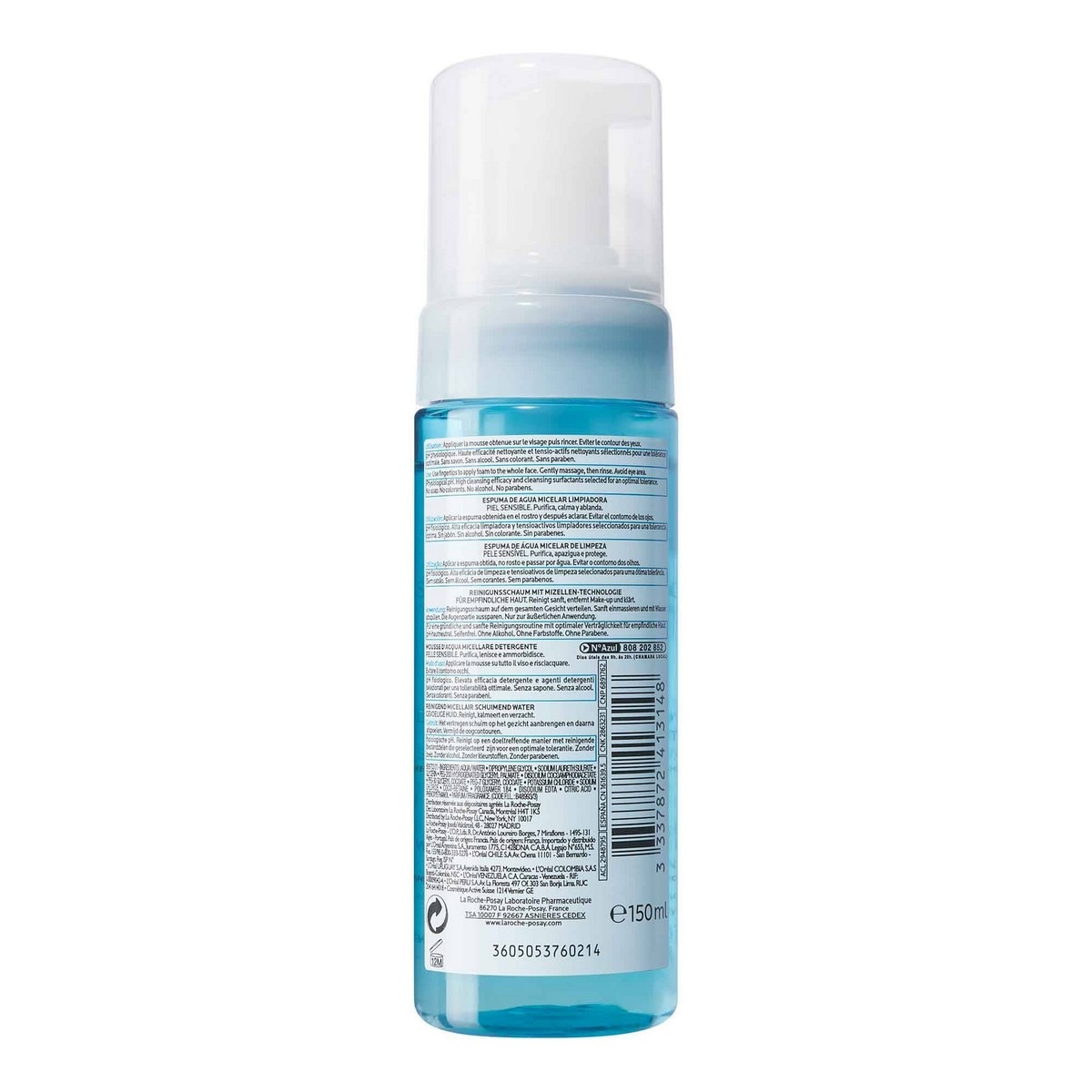 Água Micelar em Espuma 150ml La Roche Posay 2