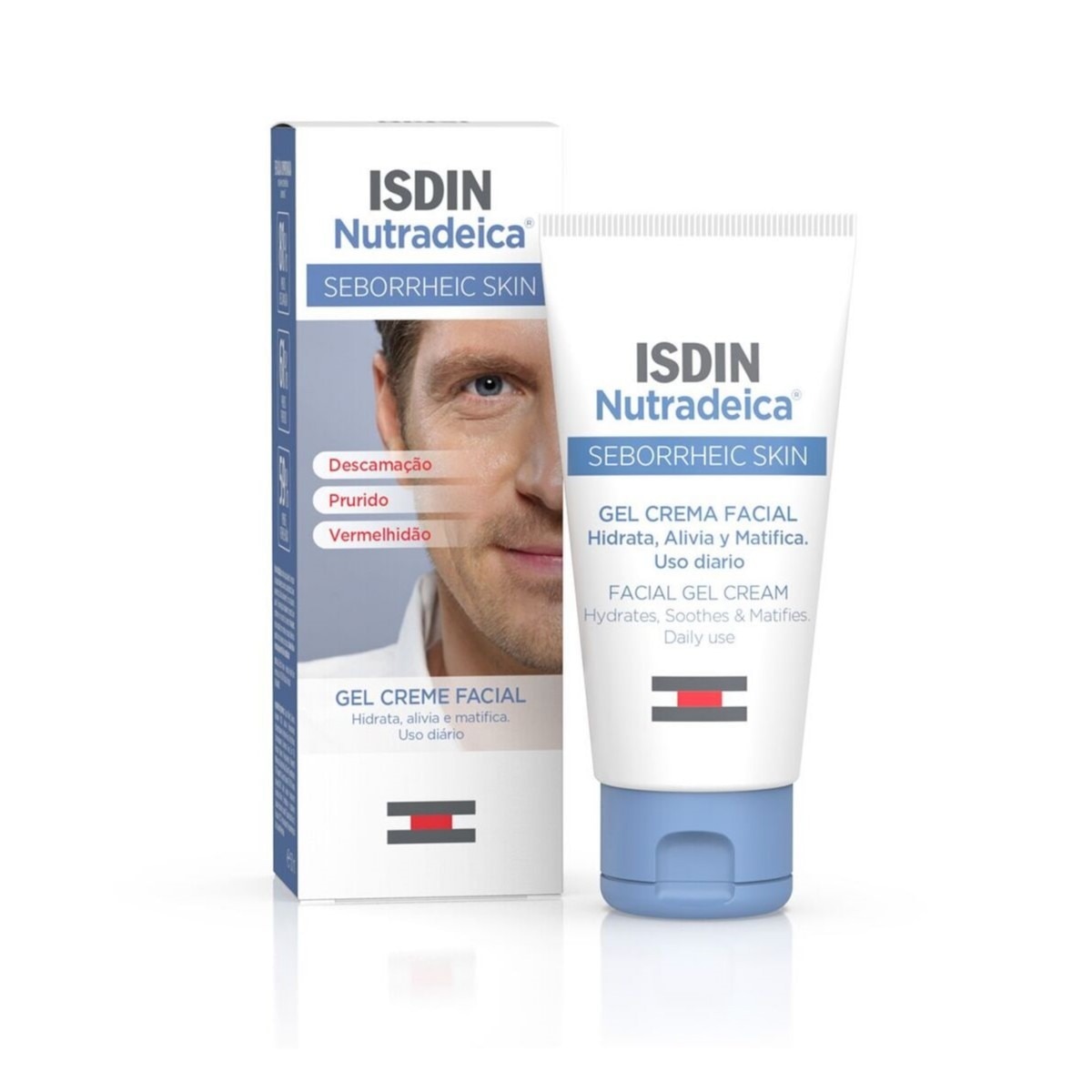 Imagem 0 de Gel Creme facial pele seborreica Nutradeica Isdin