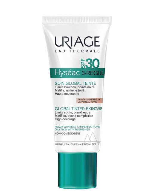 Cuidado Global Hyséac 3-Regul SPF30 com Cor - 40 ml 1
