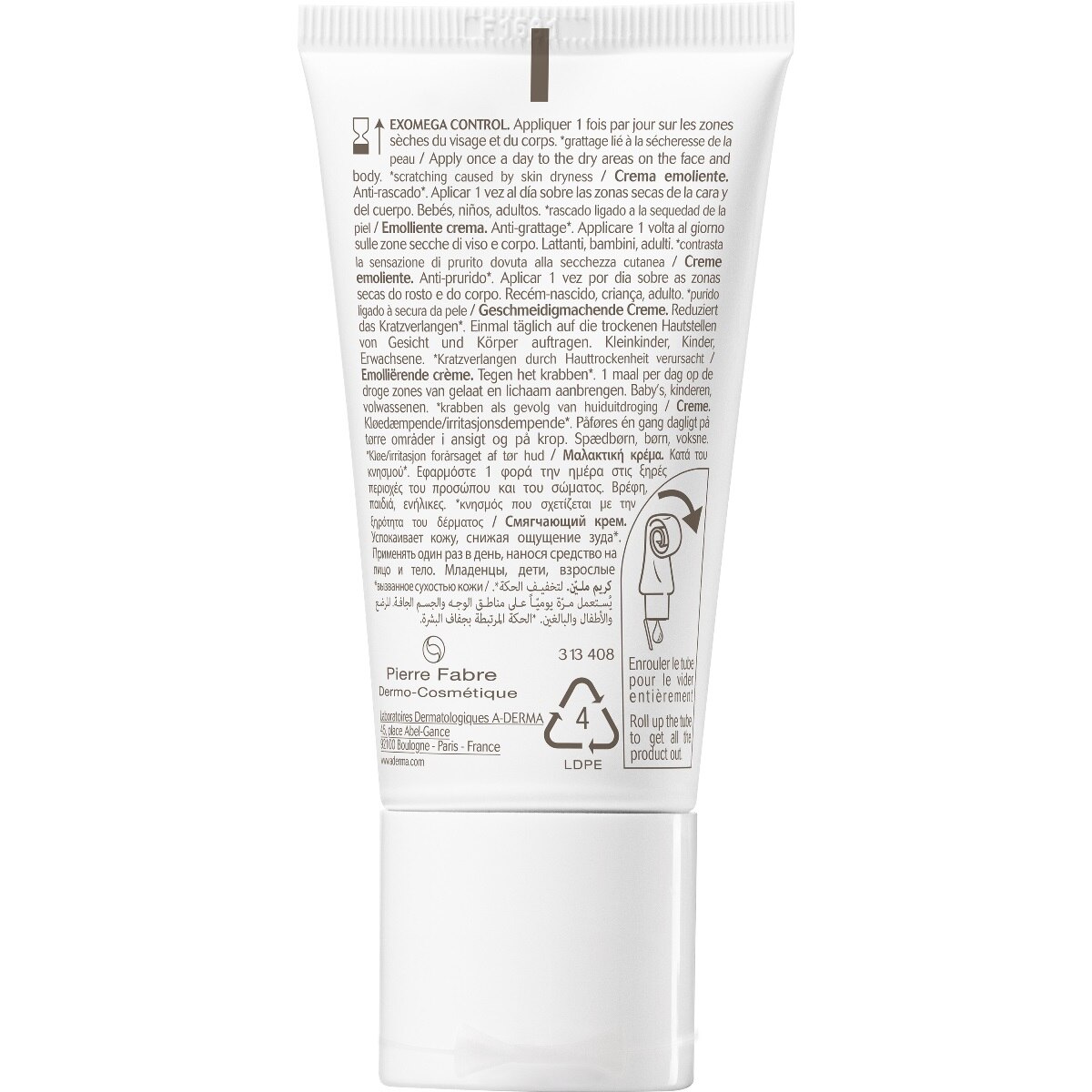 Creme Emoliente Exomega Control - 50 ml 2