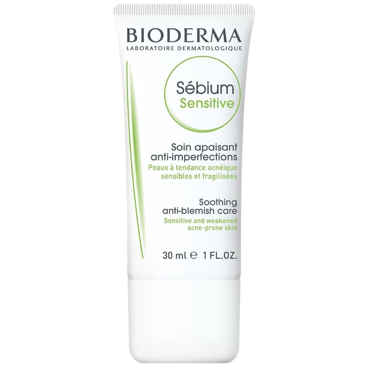 Imagem 0 de Creme Hidratante para Pele Sensível com Acne Sébium Sensitive 30ml Bioderma