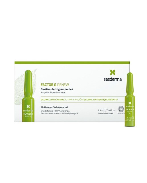 Ampolas Bioestimulantes Factor G Renew 7X1,5ml Sesderma 1