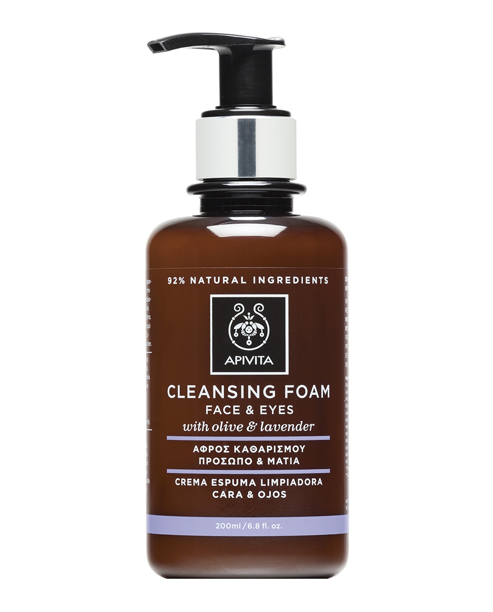 Creme Espuma de Limpeza Facial & Olhos de Azeitona & Lavanda - 200 ml 1