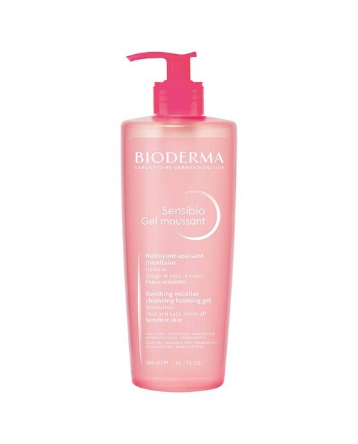 Gel de Limpeza Sensibio Gel Mounsant 500ml Bioderma 1