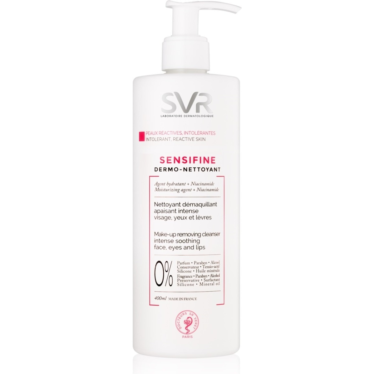 Loção Desmaquilhante Dermo-Nettoyant Sensifine 400ml SVR 1