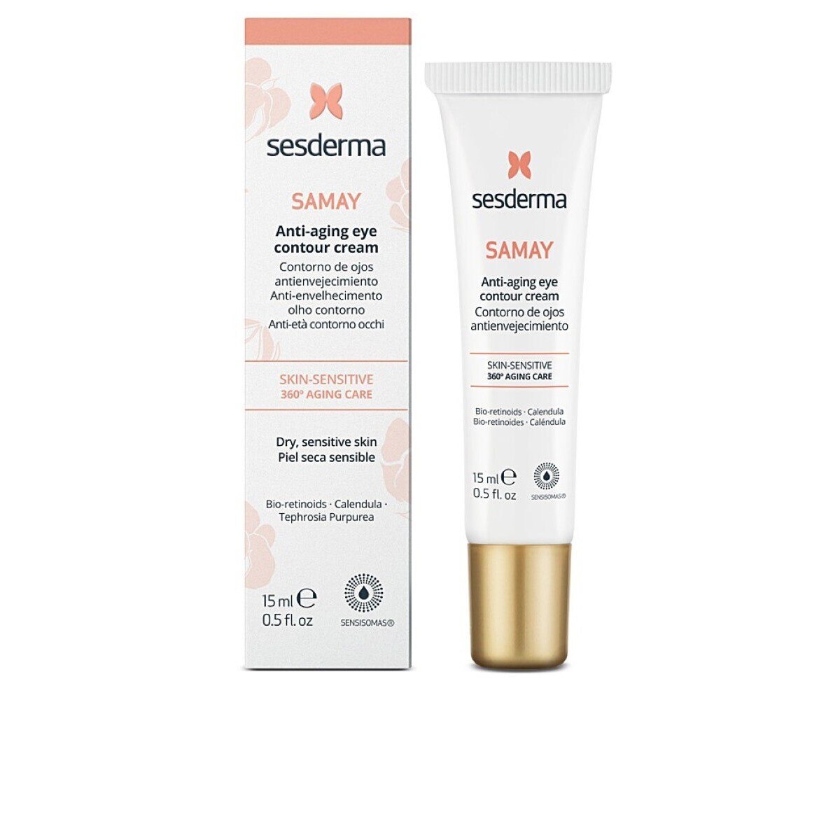 Samay Contorno de olhos antienvelhecimento 15 ml Sesderma 1