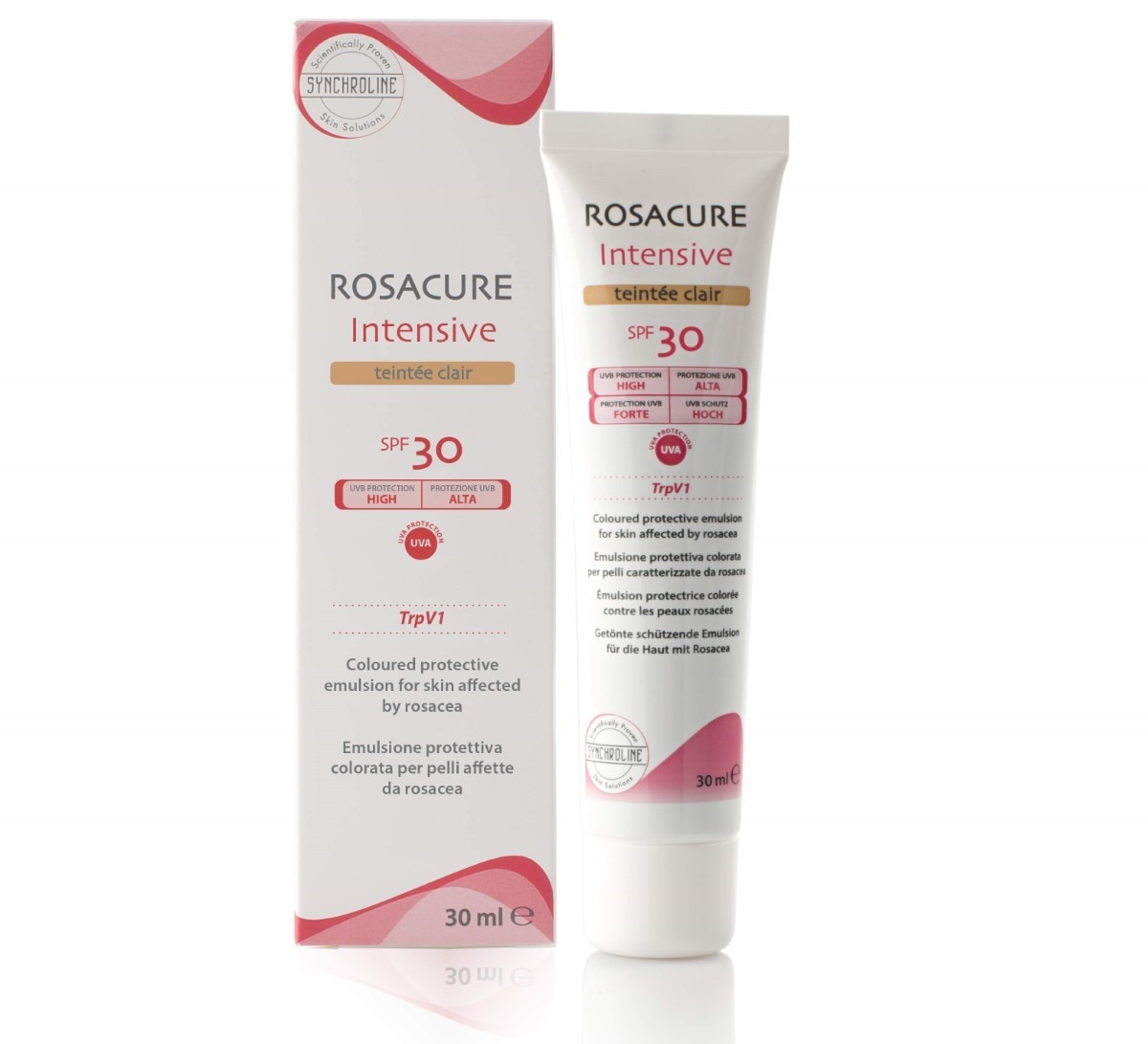Emulsão SPF 30 Rosacure Intensive com Cor Clair - 30 ml 1