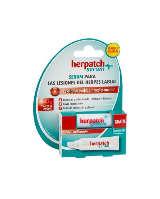 Sérum para Herpes Labial 5ml+Stick Herpatch 1