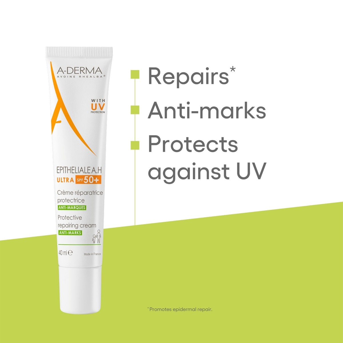 Creme Reparador Epitheliale A.H Ultra SPF50 + - 40 ml 7