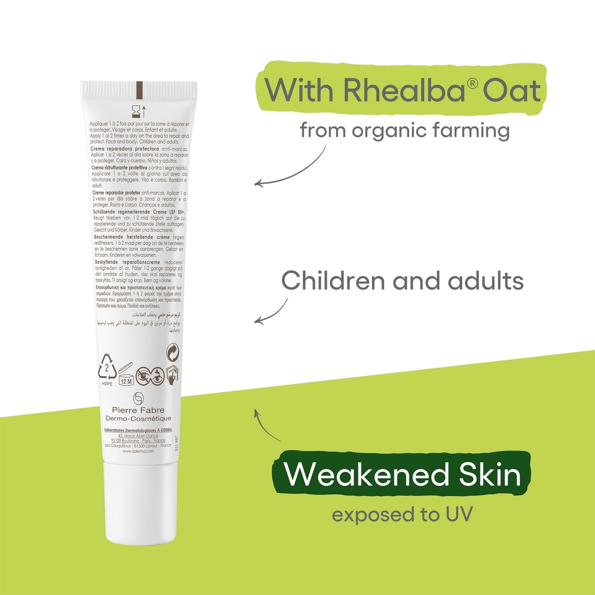 Creme Reparador Epitheliale A.H Ultra SPF50 + - 40 ml 8