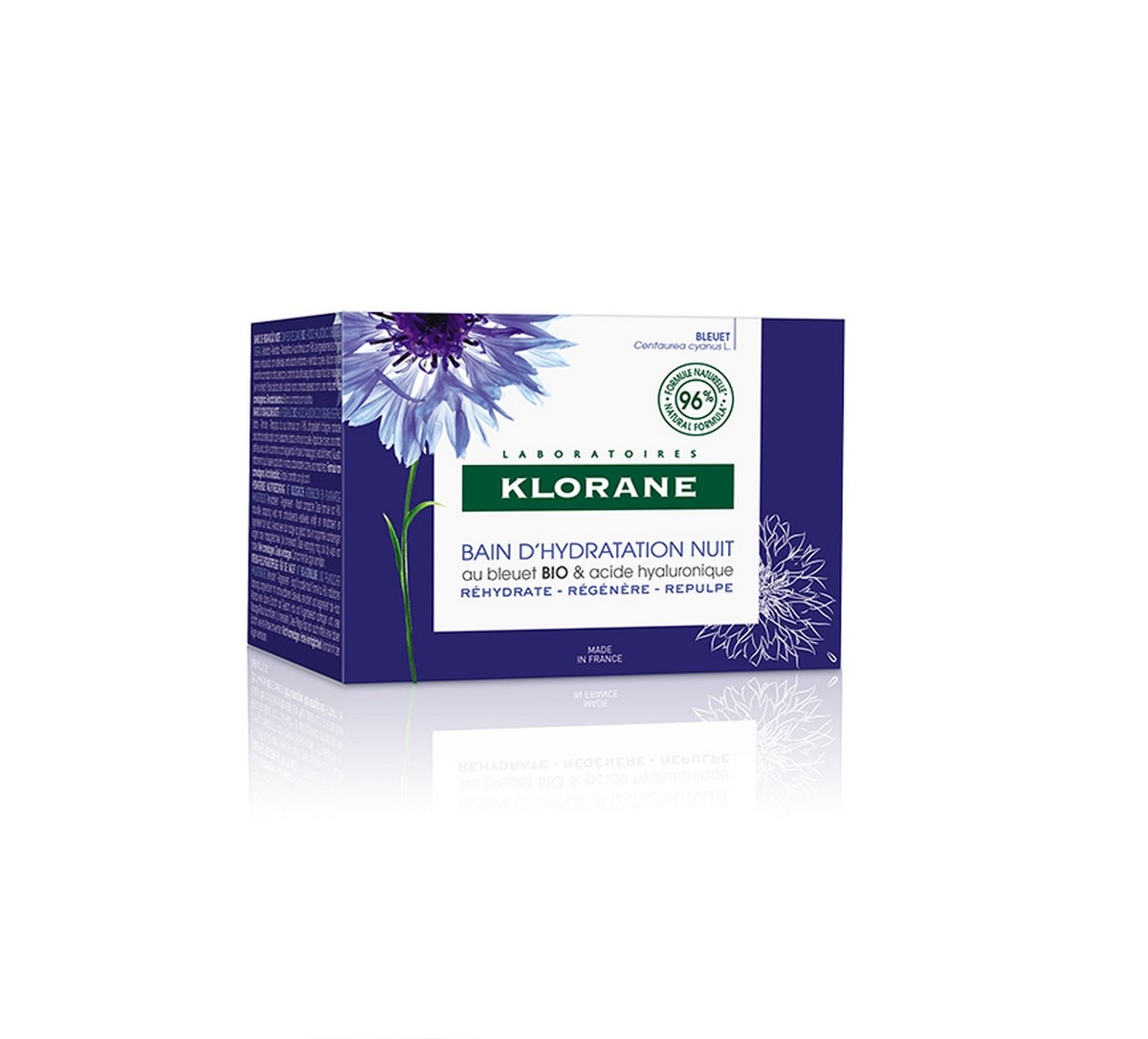 Creme Rosto Banho Hidratante Noite Com Ciano Bio E Ácido Hialurónico 50ml Klonare 1