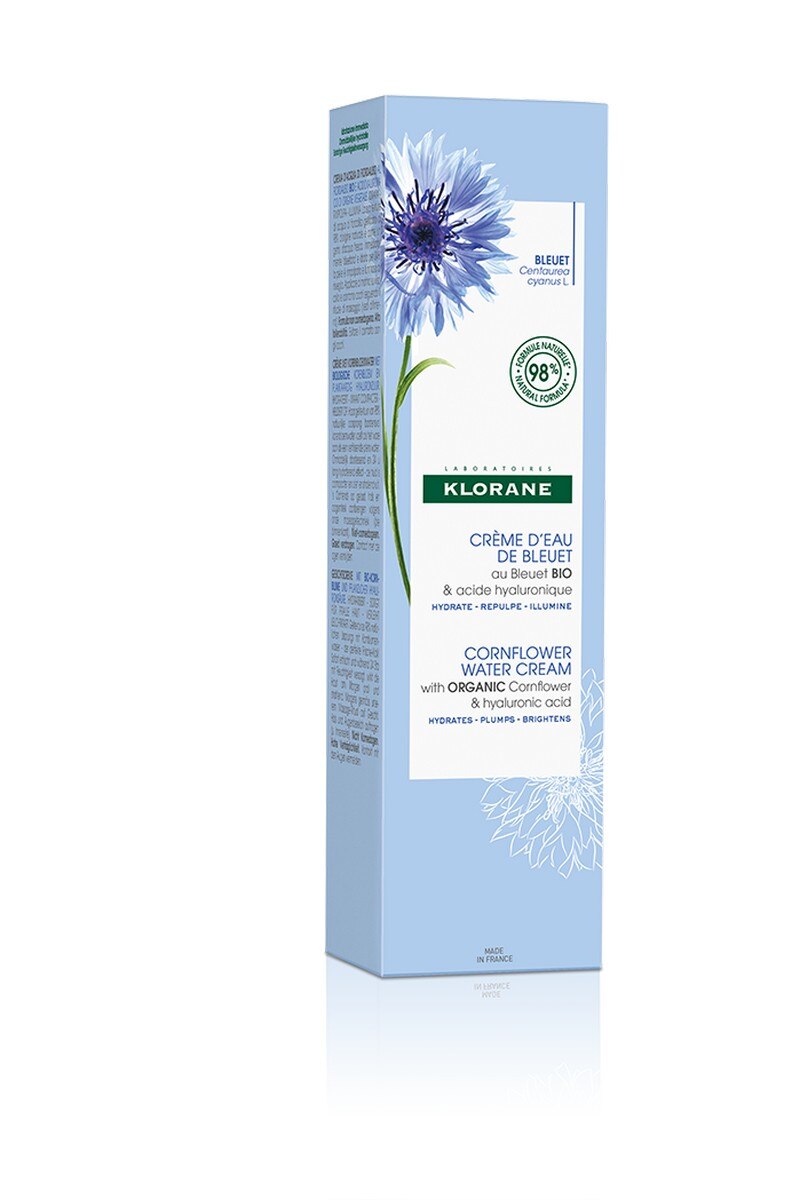 Creme De Água Ciano Com Ciano Bio E Ácido Hialurónico 30ml Klorane 2