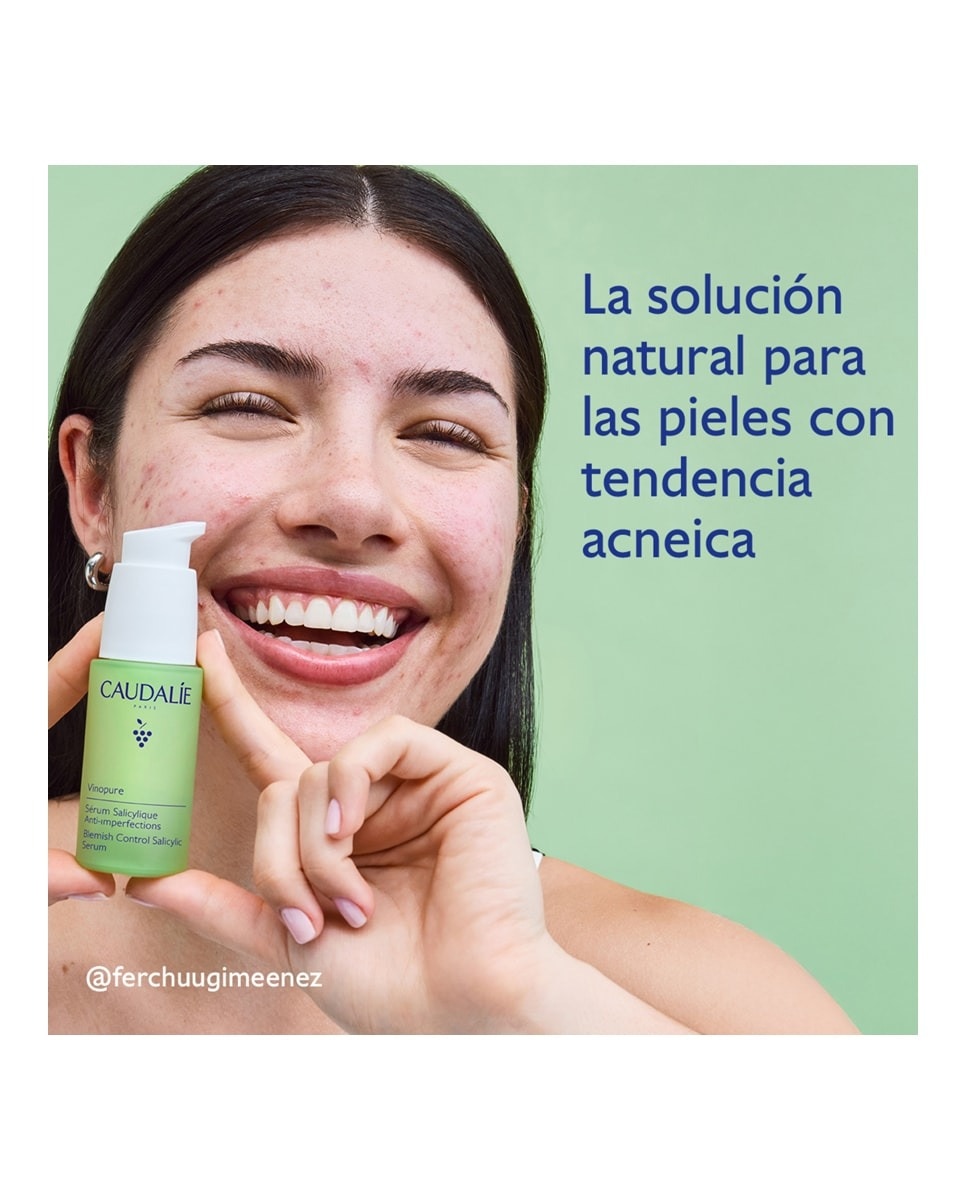 Sérum Salicílico Anti-imperfeições Vinopure Caudalie 2