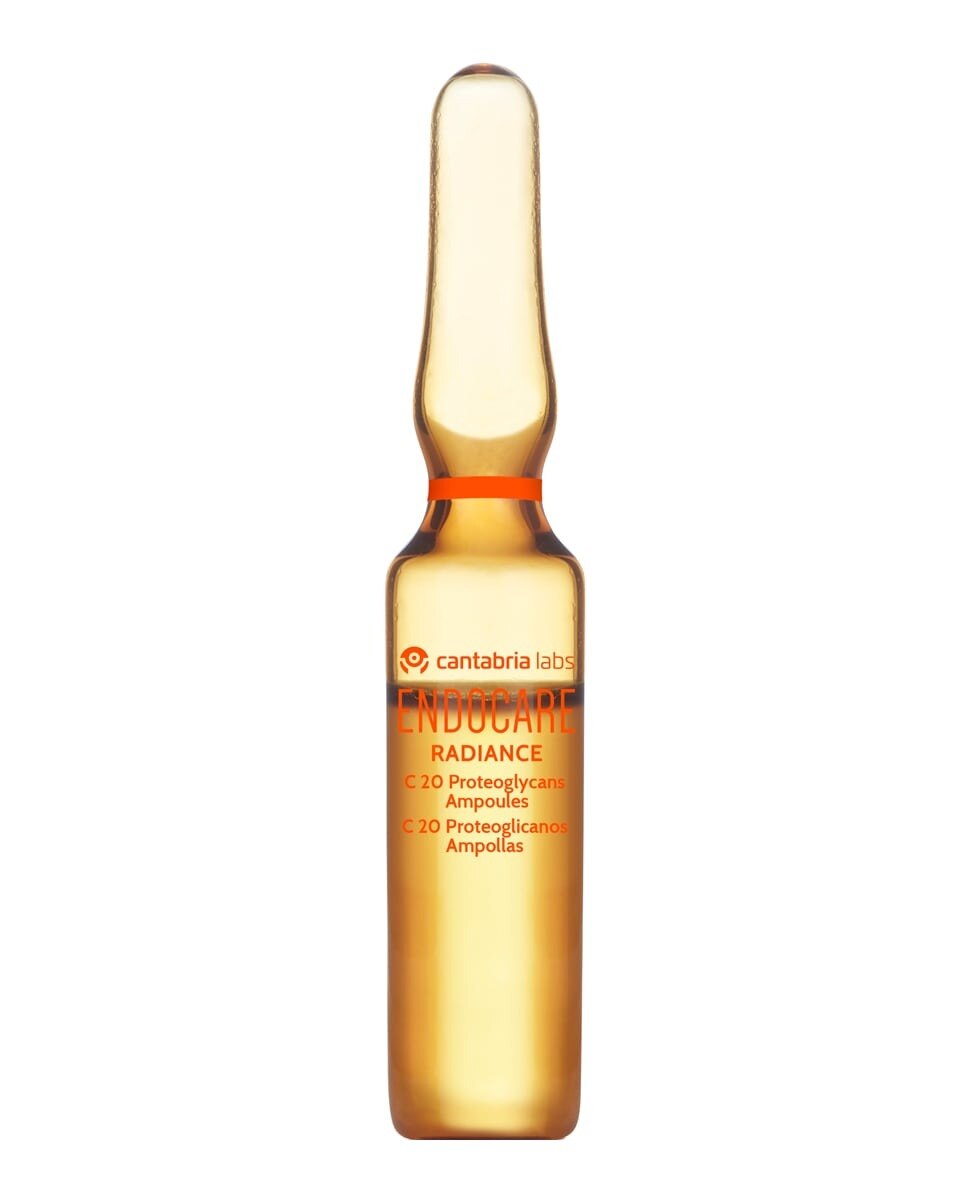 Ampolas de Rosto Radiance C20 Proteoglicanos 30x2ml Endocare 3