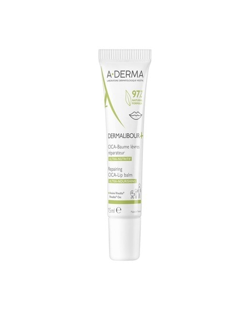 Bálsamo Labial Reparador Dermalibour+ CICA - 15 ml 1